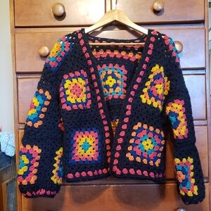 Granny square cardigan